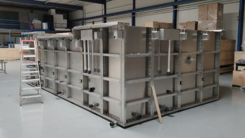 Fully integrated Modular pool 3,6 x 6,5 m with accessories