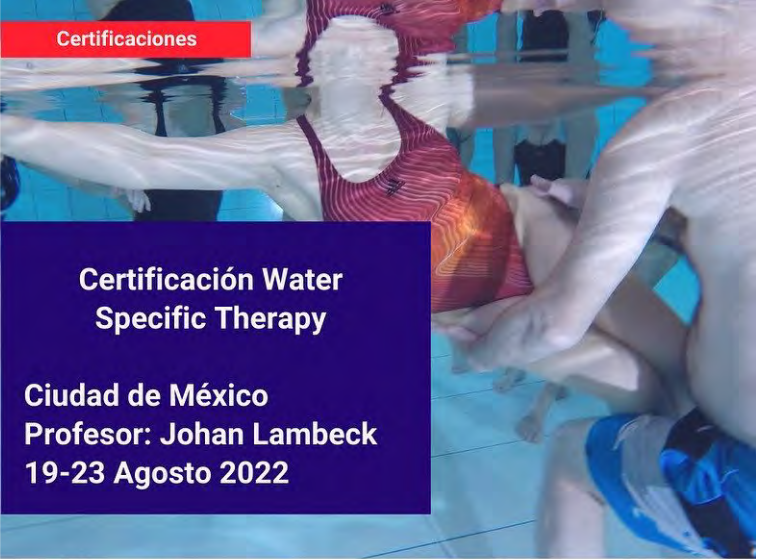 AMTA Course Certification Water Specific Therapy (Mexico)